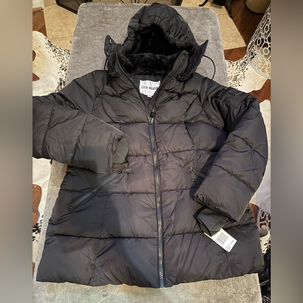 Steve Madden Charcoal Outerwear